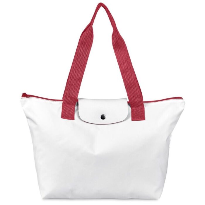 Hoppla Rosebank Polyester Roll-Up Tote Bag - Image 2