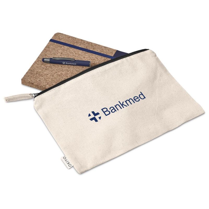 Okiyo Denki Cork Notebook & Pen Set - Image 10