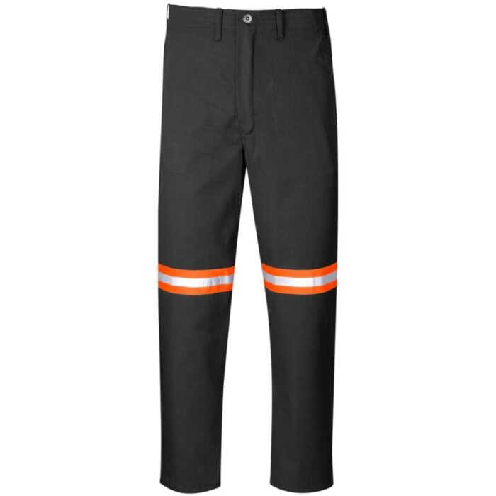 Trade Polycotton Pants - Reflective Legs - Orange Tape - Image 3