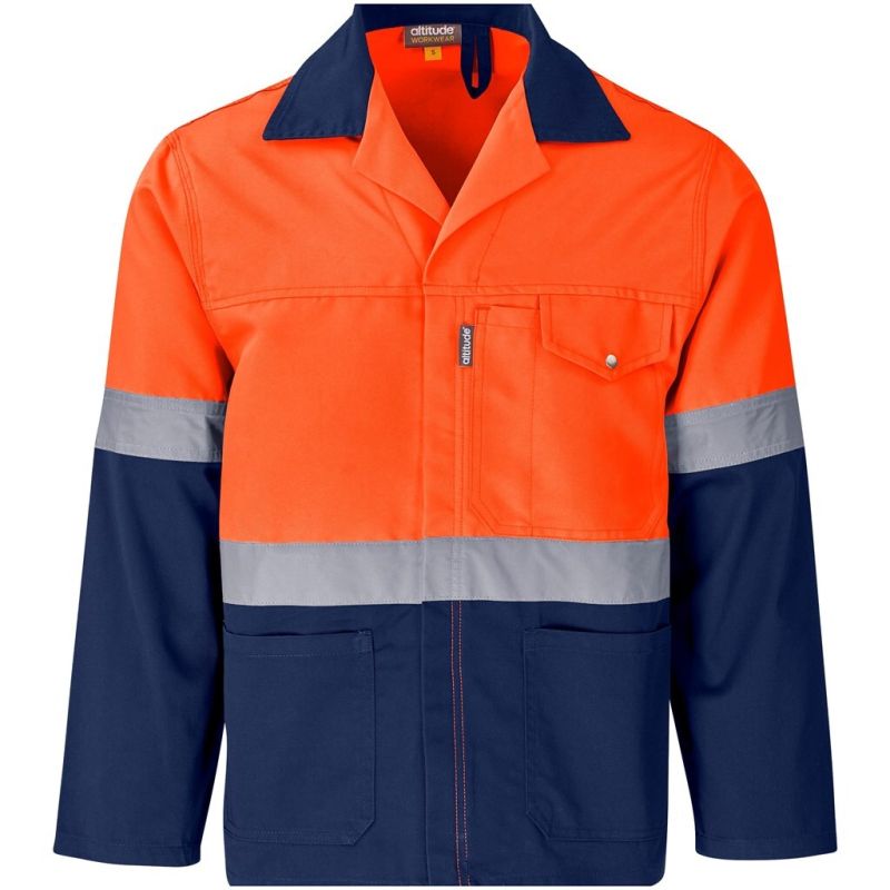 Traffic Premium Two-Tone Hi-Viz Reflective Jacket - Image 3