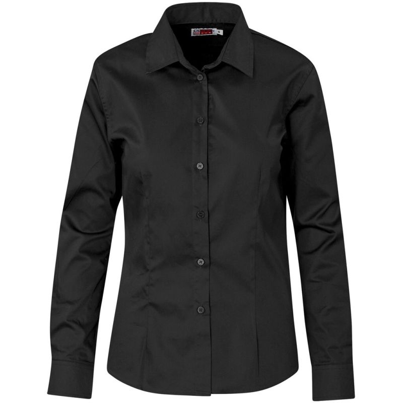 Ladies Long Sleeve Milano Shirt - Image 3