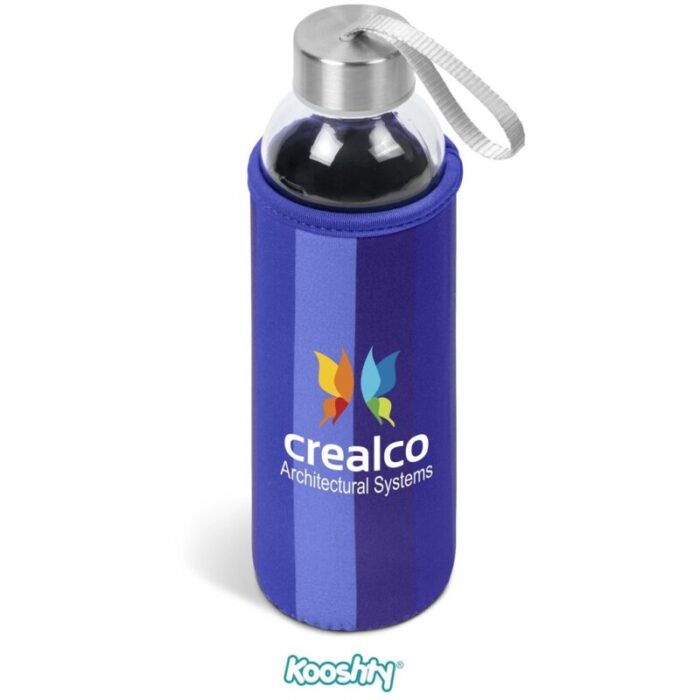 Kooshty Quirky Glass Water Bottle - 500ml - Image 3