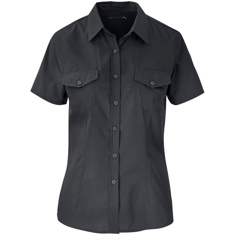 Ladies Short Sleeve Kensington Shirt - Image 8