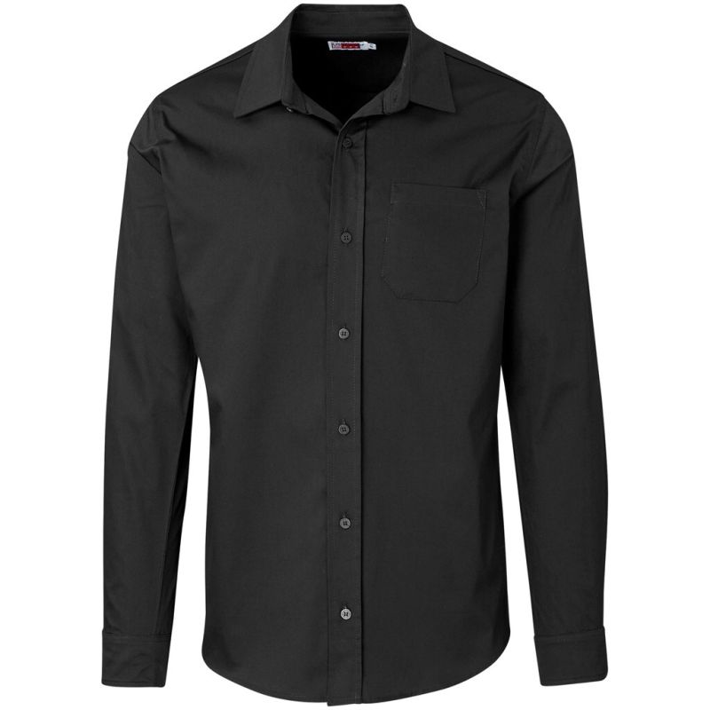 Mens Long Sleeve Milano Shirt - Image 3