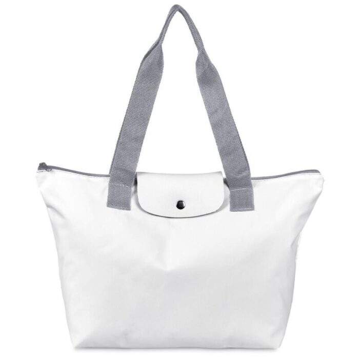 Hoppla Rosebank Polyester Roll-Up Tote Bag - Image 3