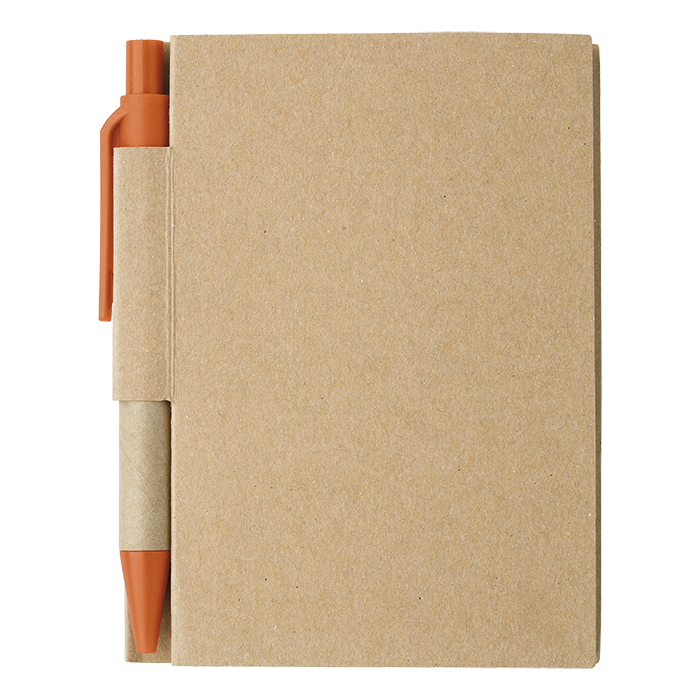 Mini Recycled Notebook and Pen - Image 7