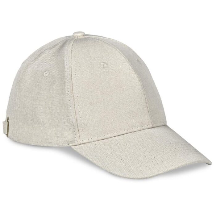 Austin Linen Cap - 6 Panel - Image 4