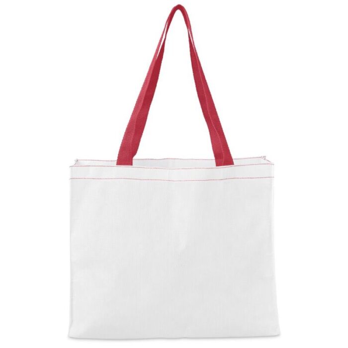 Pre-Production Sample Hoppla Menlyn Recycled PET Stitch-Bond Shopper - Image 4